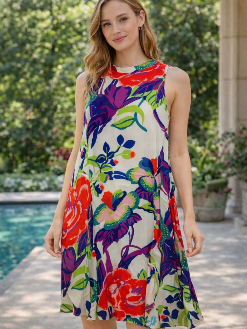 Floral ✨ Anthropologie Maeve Flowy Dress – Size 12 ✨